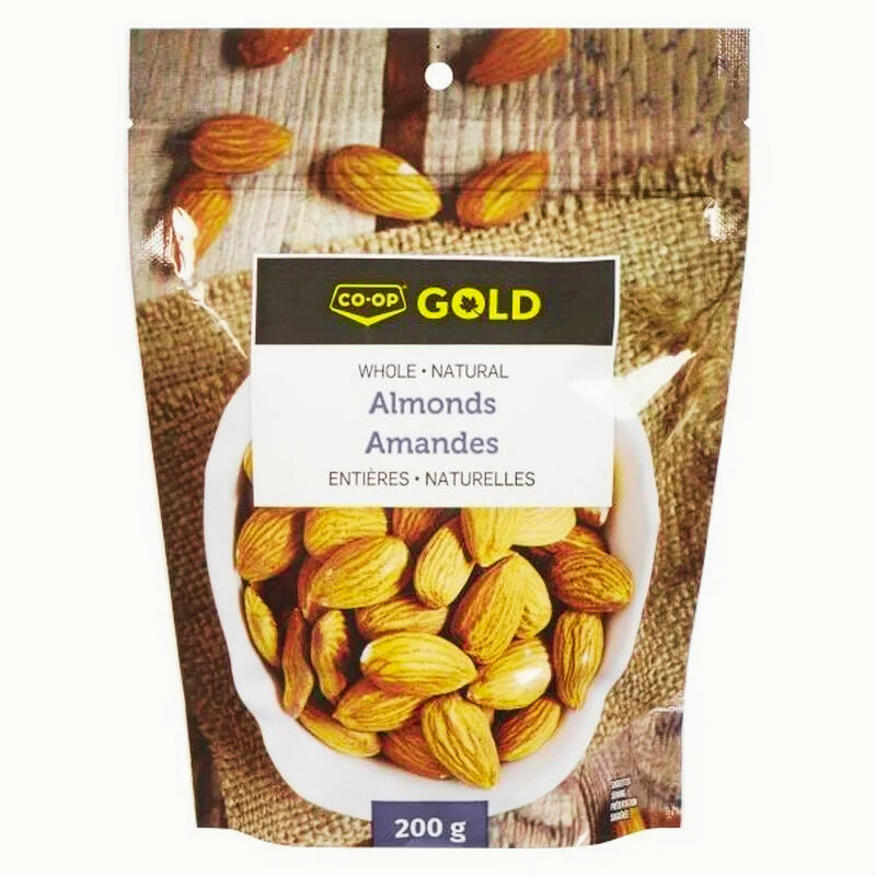 Co-op Gold Whole Natural Almond, 200gr