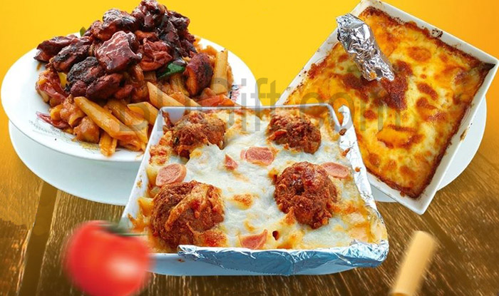 Pasta Peterpan W/The Meatball Pasta &Tandoori chicken pasta